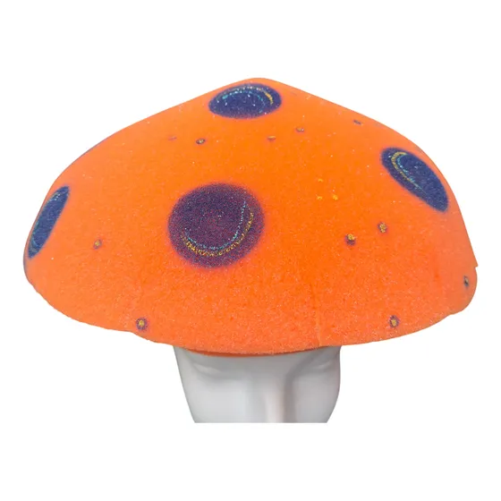 Gorro De Hongo Cotillon Disfraces Fiestas En Goma Espuma