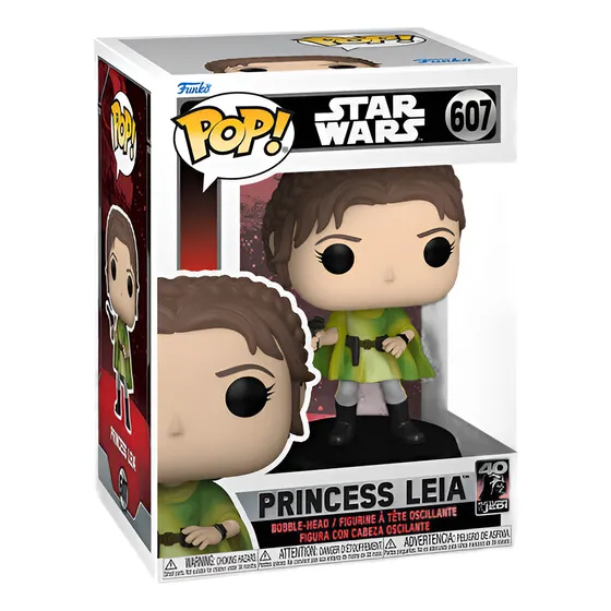 Princesa Leia Funko Pop Star Wars 607