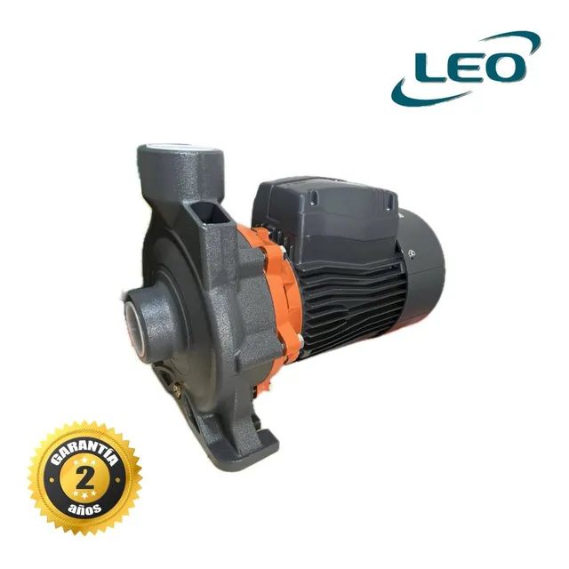 Bomba Centrifuga 5hp Marca Leo 100% Cobre Voltaje 220 2x2