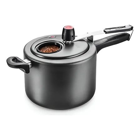 Panela De Pressão 4.5l Grafite Mta Antiaderente 6000