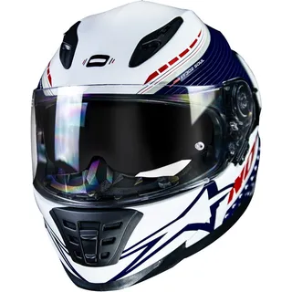 Capacete Norisk Ff302 Usa Grandprix Usa Tamanho Do Capacete 55-56 Capacete Norisk Ff302 Usa Grandprix Usa Tamanho Do Capacete 55-56