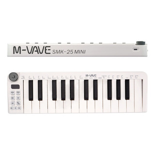 M-vave Smk-25 Mini Midi 25t 8pads Rgb - Usb/wireless M-vave Smk-25 Mini Midi 25t 8pads Rgb - Usb/wireless