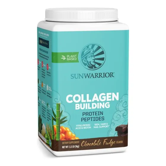 Proteína De Colágeno En Polvo Sunwarrior Vegan Chocolate 40