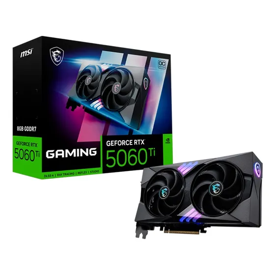 Mercado Livre Placa De Vídeo Msi Rtx 5060 Ti 8gb Gddr7 128 Bits Gaming image