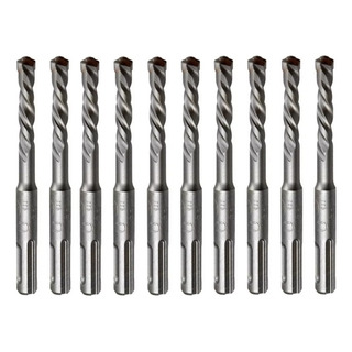 (10 Peças) Kit Broca Sds Plus 8mm X 110mm (10 Peças) Kit Broca Sds Plus 8mm X 110mm