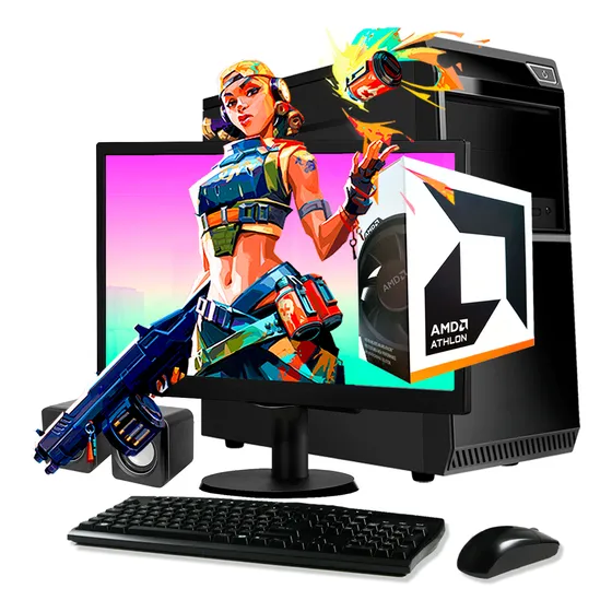 Pc Computadora De Escritorio Completa Cpu Oficina Gamer Wifi