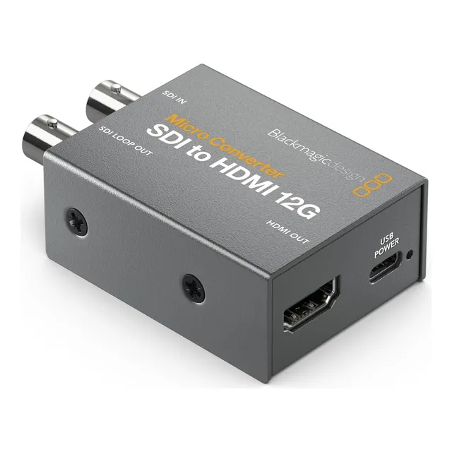 Conversor Blackmagic Design Micro Bidireccional Sdi/hdmi 12g