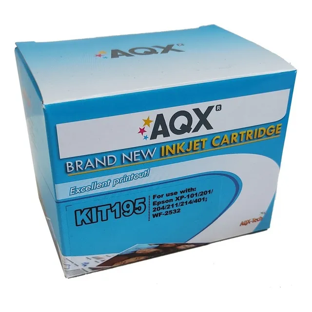 Cartucho Alternativo Aqx-tech Para Epson Xp211 Xp411 Pack X4