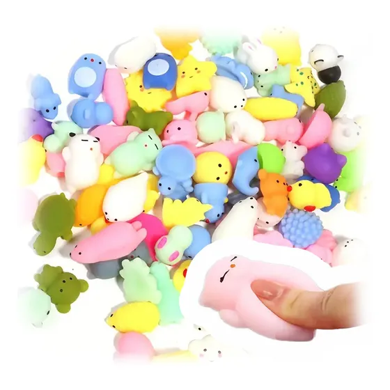 Squishy Kawaii Baratos Antiestres Mochi Juguete Niños 50 Pcs