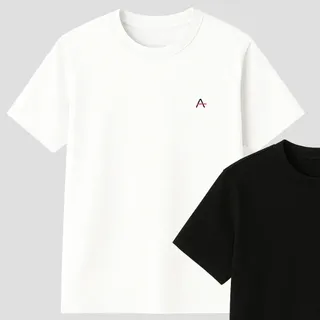 Kit 2 Camisetas Masculina Básica 100% Algodão Verão Casual