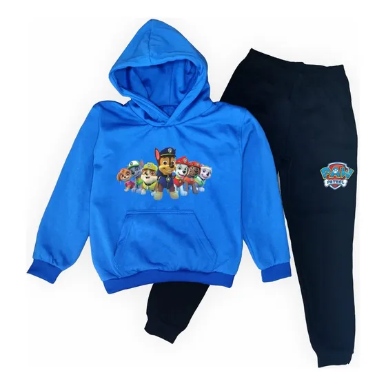 Conjunto Deportivo Niños/as Patrulla Canina Felpa C/ Capucha