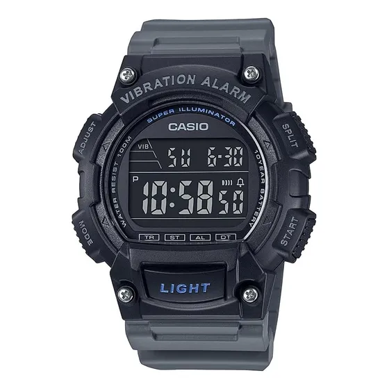 Casio W-736h-8bvcf Gris Talla Única
