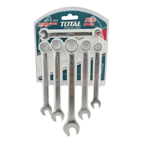 Set Juego De Llaves Punta Corona 6 Piezas Total Tht102266