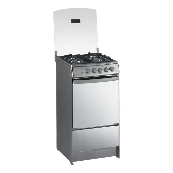 Cocina Indurama Spazio 3 Bilbao color croma con puerta ciega 220V