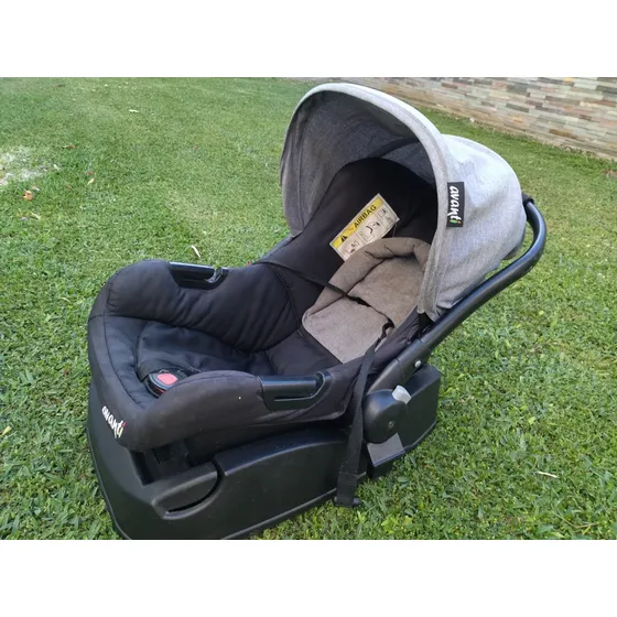 Silla De Bebé Para Auto Con Base Y Uso Como Moises Huevito