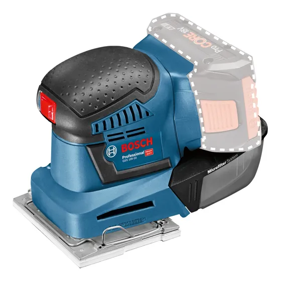 Lijadora De Palma Inalámbrica Bosch Gss 18v-10 Sin Batería
