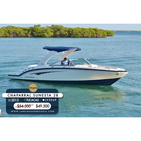 Lancha Chaparral Sunesta 28 Lv3049