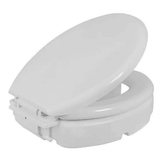Asiento Inodoro Elevado Con Tapa 11.50 Cm Astra
