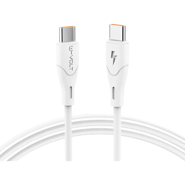 Cable Tipo C A Tipo C 2 Metros Carga Rápida 2.4a U-volt