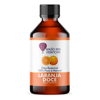 100ml Óleo Essencial De Laranja Doce 100% Puro 100ml Óleo Essencial De Laranja Doce 100% Puro