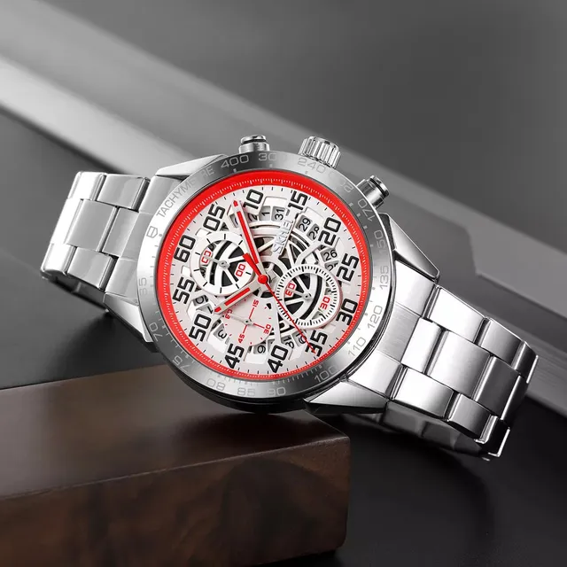 Reloj Skmei 9338 Blue Acero Inoxidable Caballero Contraagua