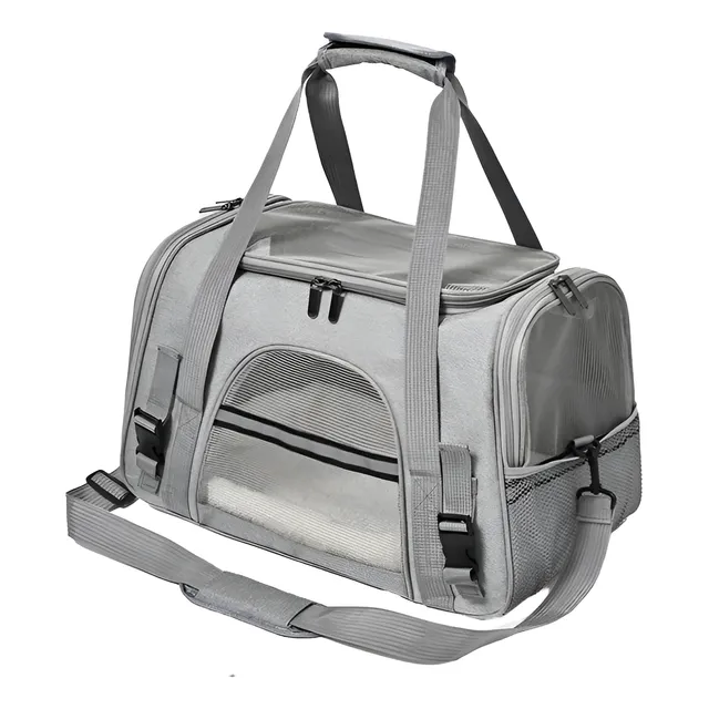 Kennel Bolso Para Mascota Aerolíneas Con Camita (solo Mrw)