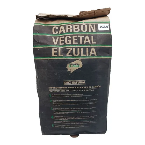Bolsa Carbon Vegetal Parrillera 4.5kg Zulia 2766 Xavi