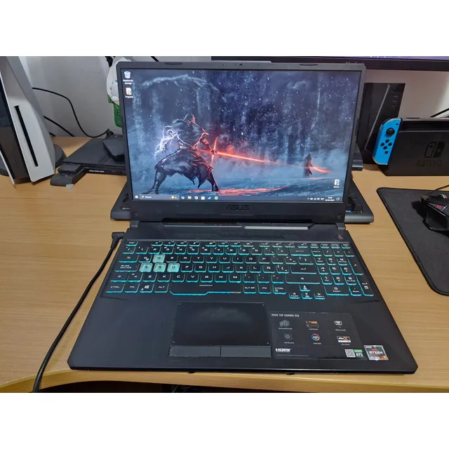 Notebook Asus Ryzen 7 4800h Rtx 2060 16gb Ram Negro
