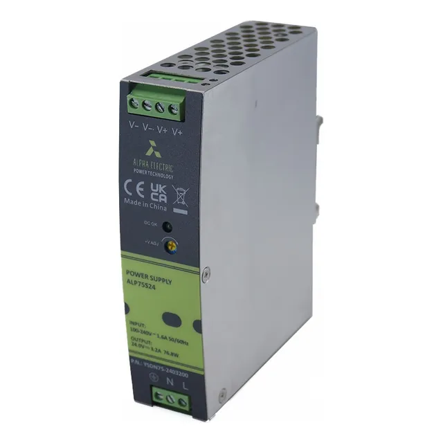 Fuente De Poder 75w 3.2.a 24vdc Equi Meanwell Edr-75-24