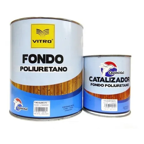 Fondo Blanco Poliuretano Galon+ 1 Catalizador Nitro 