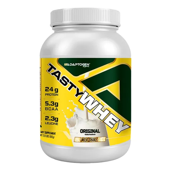 Suplemento Tasty Whey 3w Gourmet Whey Protein Adaptogen Science Pote 900g Sabor Original