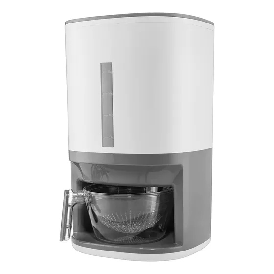 Dispensador De Arroz M5 De 20 Libras De Capacidad Con Vaso M