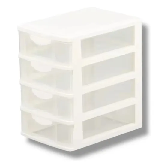Cajonero Caja Organizador 4 Niveles Multiusos Plastico