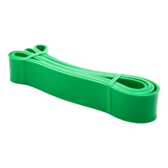 Banda Dominada 3cm De Color Verde Super Elástico 