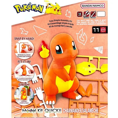 Pokemon 11 Charmander Salamache Model Kit