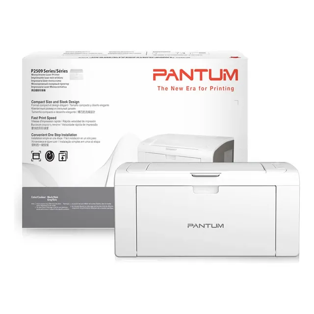 Impresora Láser Monocromática Pantum P2509w Económica 23ppm 