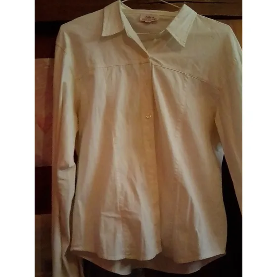 Blusa Blanca Bonita Damas Talla M 