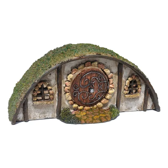 Casa Hobbit Para Jardin Miniatura Hada