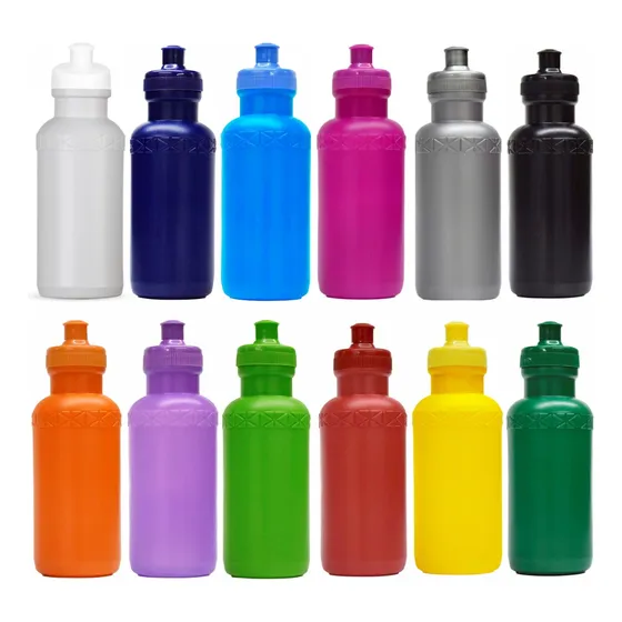 10 Unidades Squeeze 500ml Plástico