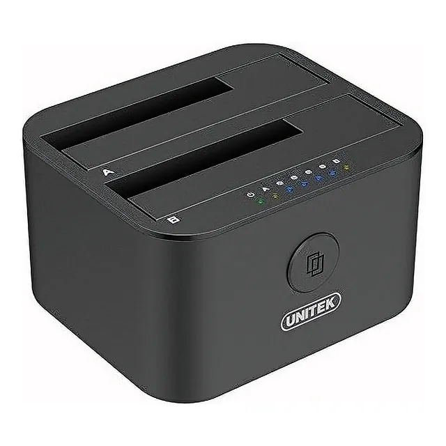 [mini Duplicador De Disco Duro] Unitek Usb 3.0 A Sata Dual B