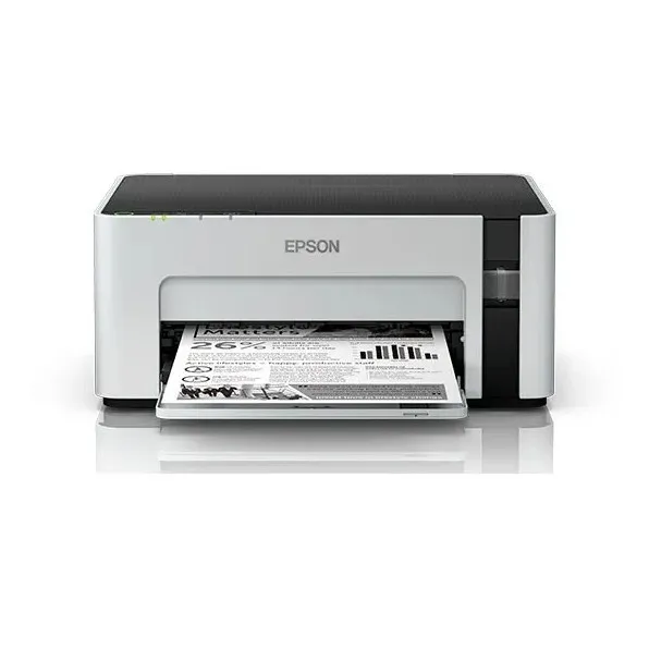 Impresora Epson Ecotank M1120 Con Wifi Blanca Y Negra 220v