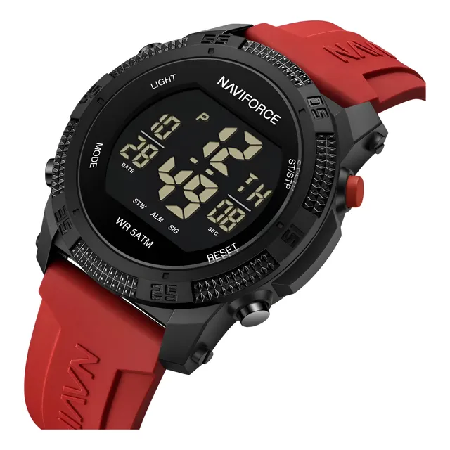 Reloj Naviforce Nf7104 Electronico Digital Silicona Original