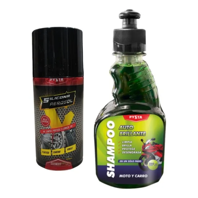 Shampoo Con Cera Super Brillo + Silicona Ultra Rapida
