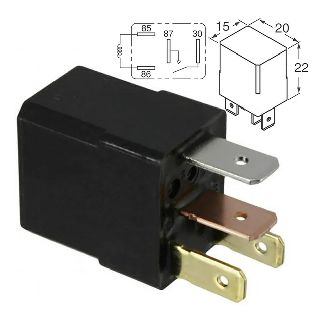 Relay Relé 4 Patas Aveo Fiesta Renault Symbol Logan Hyundai