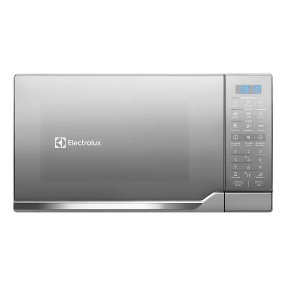 Microondas Electrolux 25 Litros Plateado Emdo25s3gseug