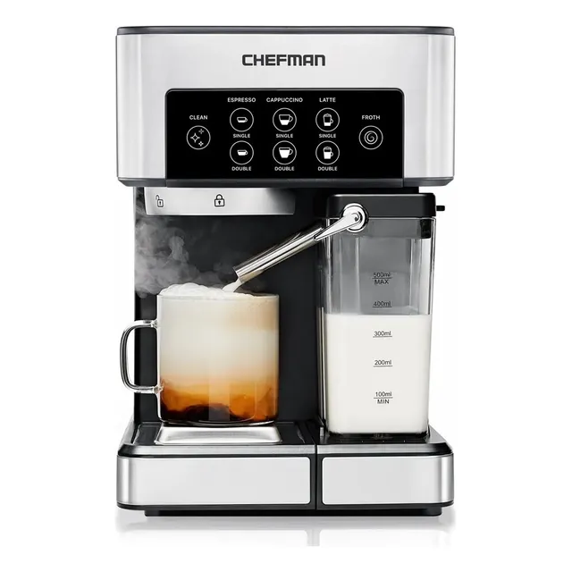 Máquina Automática Espresso Cappuccino Chefman Barista Pro