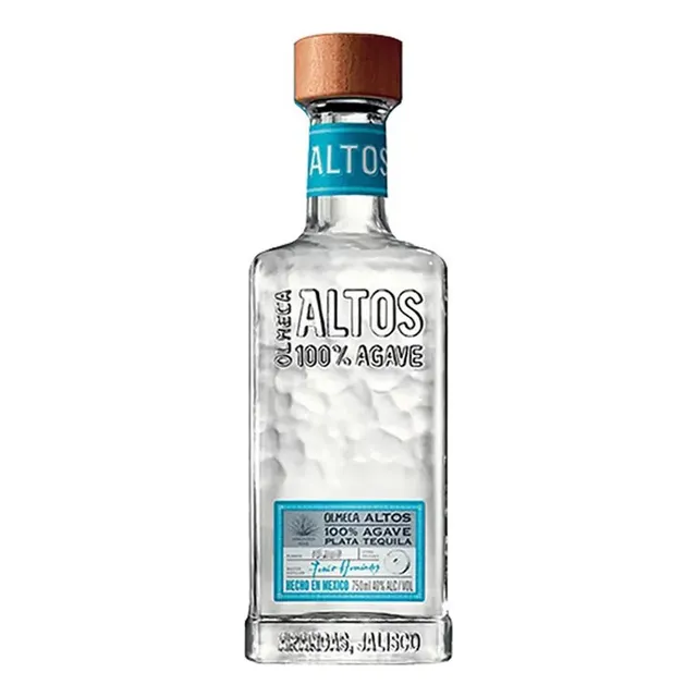 Pack De 12 Tequila Altos Olmeca Plata 700 Ml