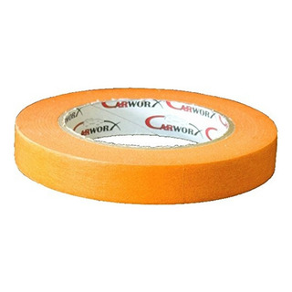 Carworx Cinta Masking Tape Enmascarar 3/4in 18mm Naranja 90c Carworx Cinta Masking Tape Enmascarar 3/4in 18mm Naranja 90c
