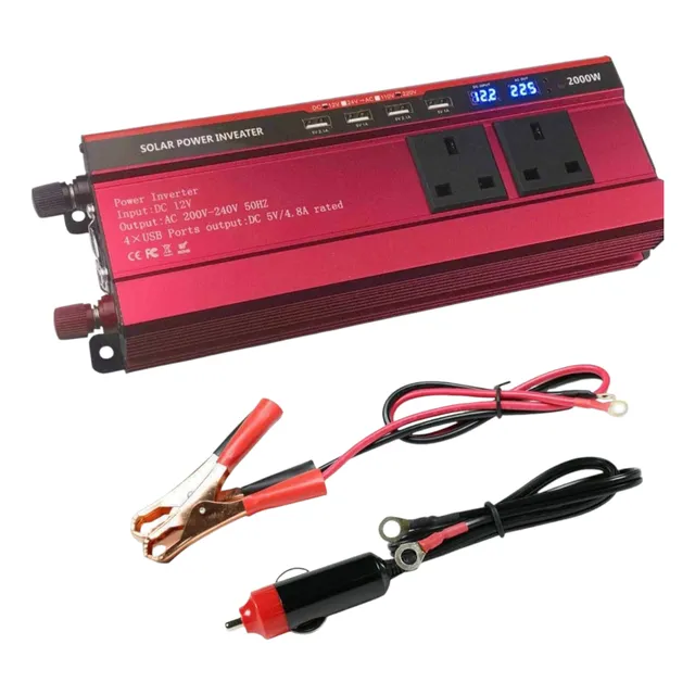 Inversor De Potencia De 2500w De 12v 110v