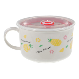 Caneca De Sopa Com Tampa Tigela De Sopa Para Micro-ondas Com Caneca De Sopa Com Tampa Tigela De Sopa Para Micro-ondas Com